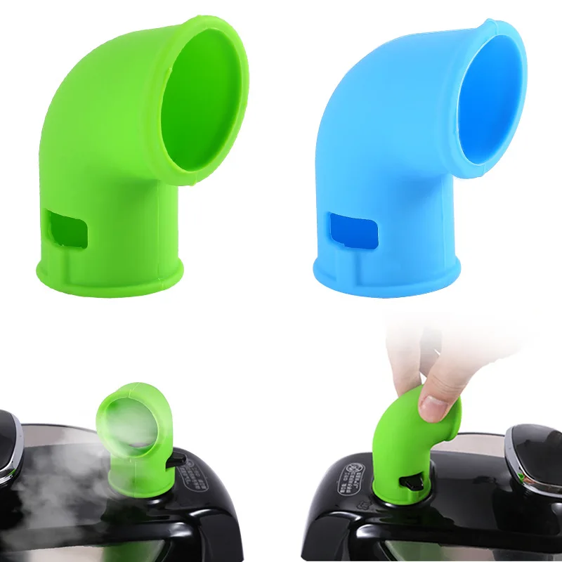 

Steam Release Steam Diverter, Outdoor Camping Distributor, Steam Shunt Steam Cooker, Silicone Air Duct, Kitchen Accessories, 1Pc