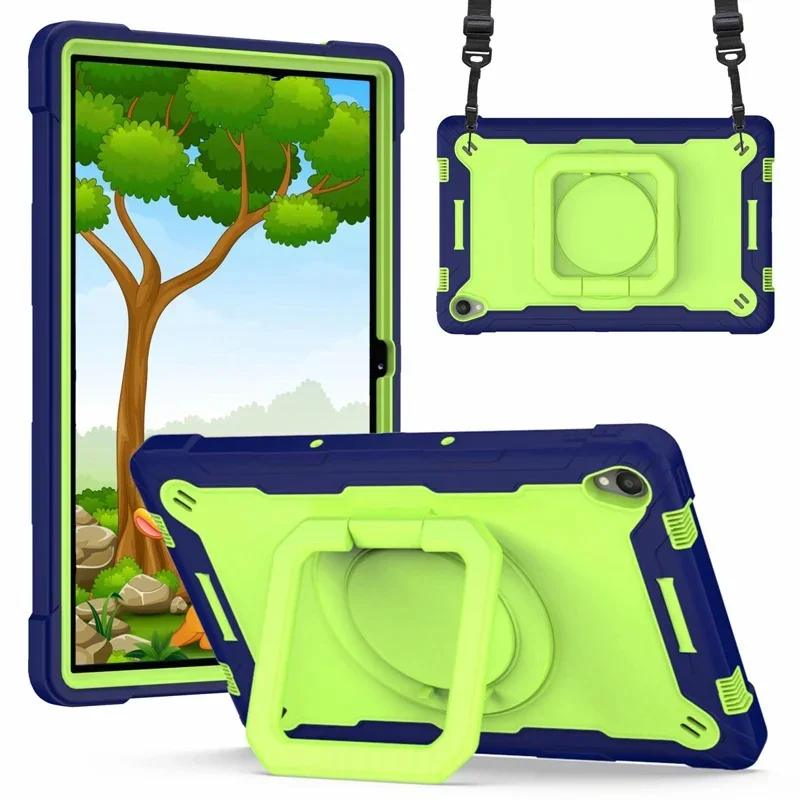 Universal Rotating Kickstand Hand Strap Tablet Case