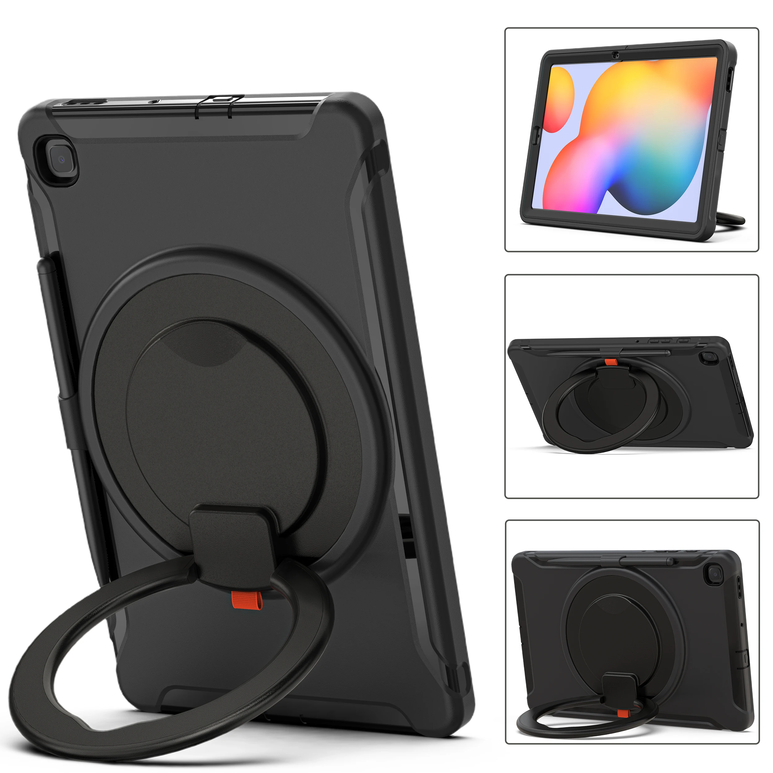 Premium Heavy Duty Shockproof Case for 10.4-inch Tablets - 3-in-1 TPU+PC Protective Cover