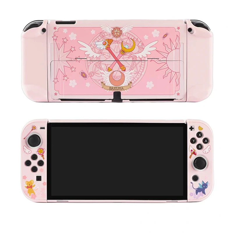 sakuraさま専用 任天堂 switch Sakura-Nintendo Switch用のピンク色の保護ケース,Nintendo