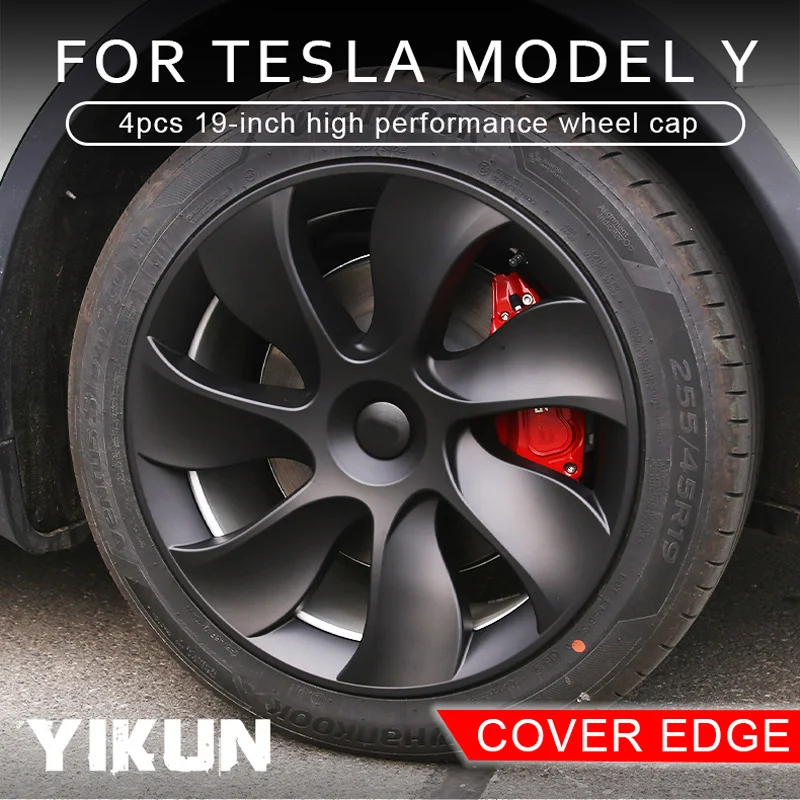 For Tesla Model Y 2021 2022 4pcs Hub Cap Original Car Replacement Wheel
