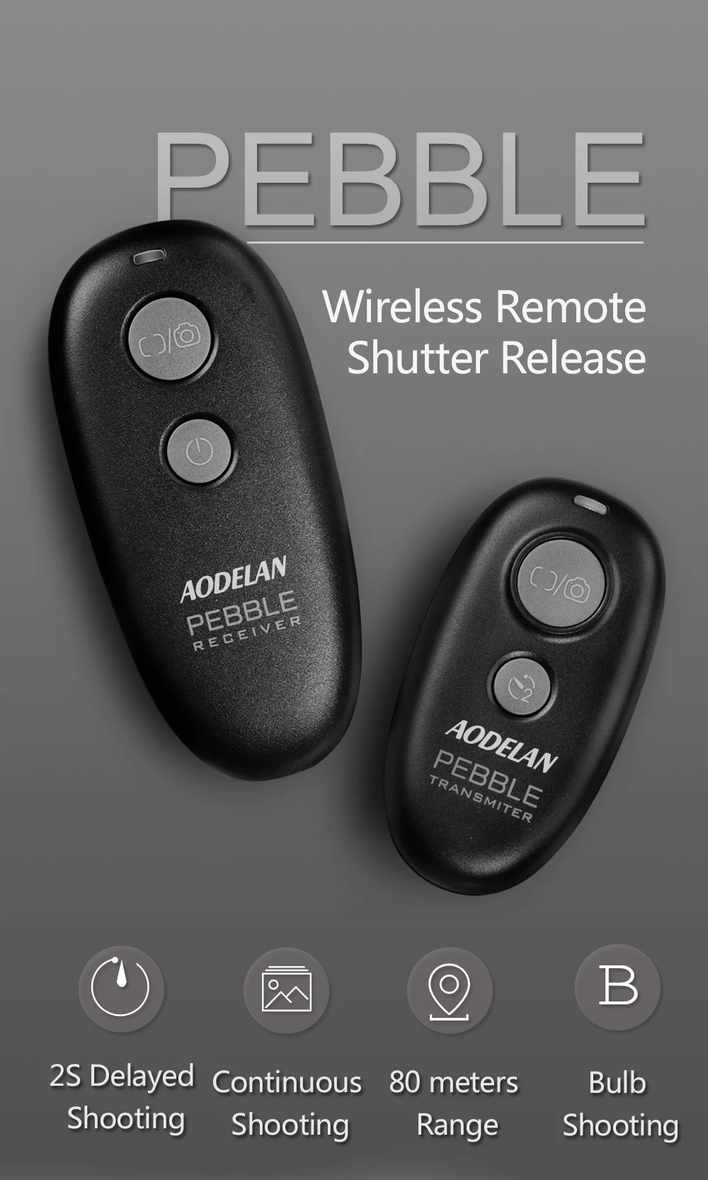 Description Picture 2 of itemWireless Camera Remote Control Shutter Release For Nikon Z5 Z7II Z6II D90 Df D780 D7500 D750 D7200 D7100 D7000 P1000 P7800 P7700