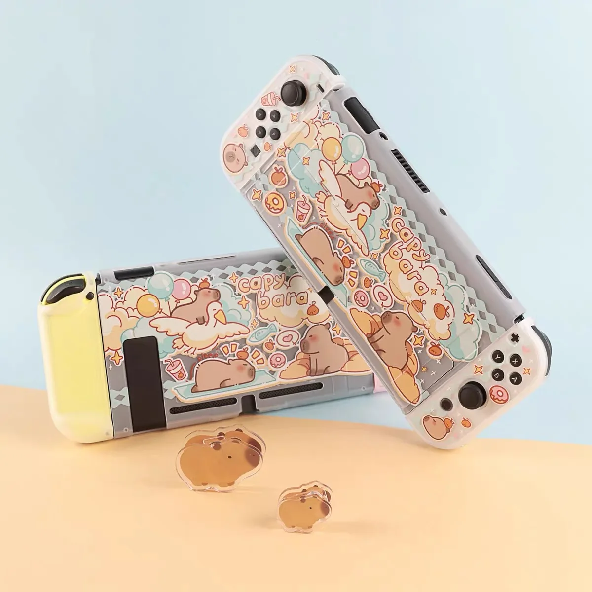 Funda Nintendo Switch OLED Case Kawaii Capybara Cover Case