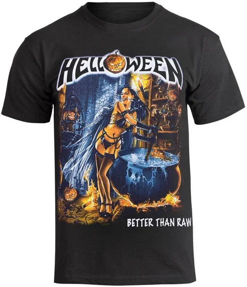 2025 Klassische Rock Halloween T-Shirts für Herren, 3D-Druck, Hip-Hop-Trend, Kurzarm-T-Shirt, Streetwear, Locker, Lässig, Oversized Oberteil – Detail 4