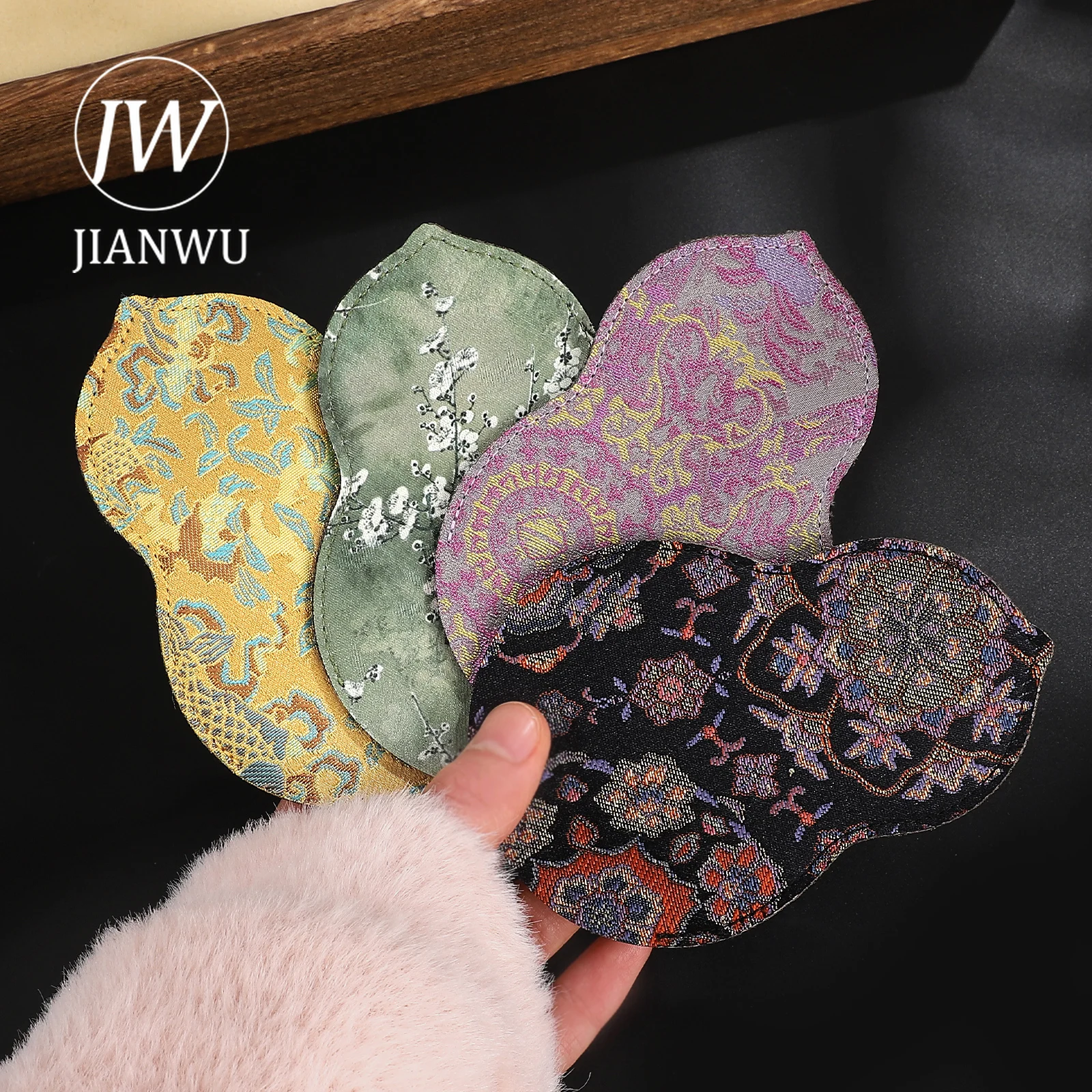 JIANWU 빈티지 중국 스타일 차 가위 재료 콜라주 절단 도구 크리 에이 티브 DIY 저널 학생 용품 문구