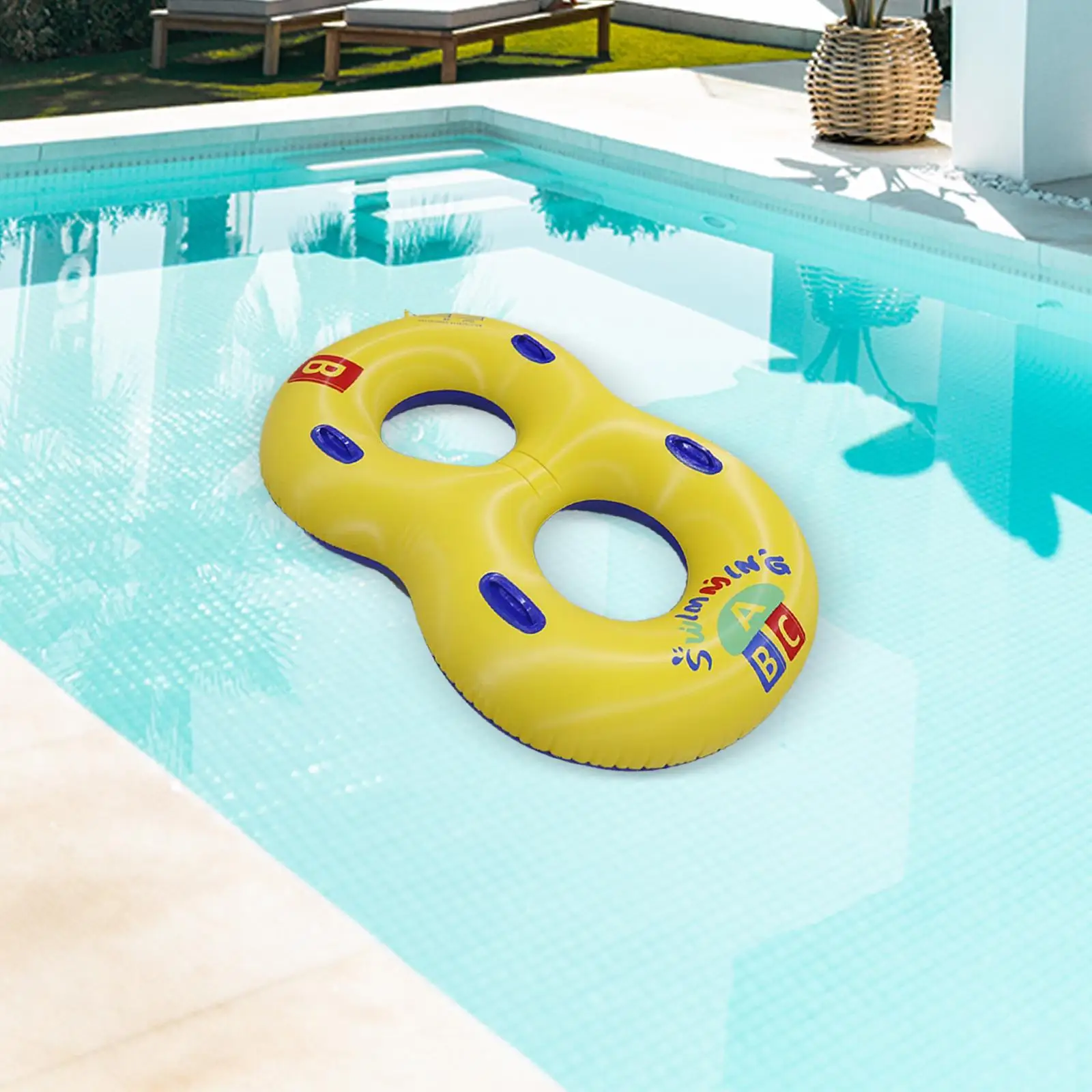 Swimming Ring Water Fun Toy Pool Inflatable Float for Summer