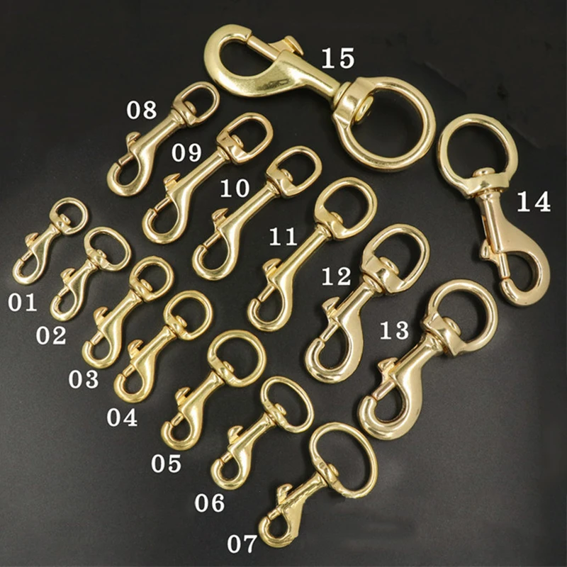 Metal Solid Brass Copper Trigger Snap Hook - China Snap Hook, Swivel Hook