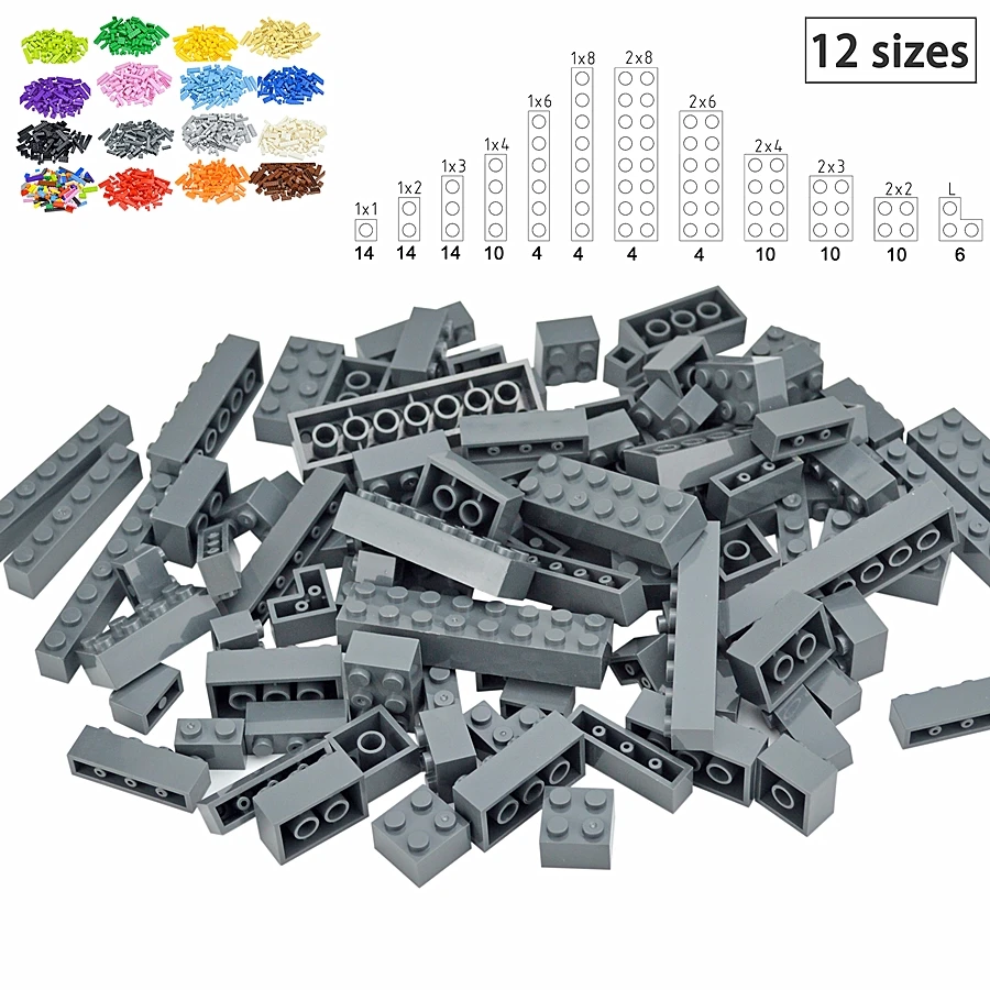 Strictly Briks - set mattoncini classici - 100% compatibile con tutte le p
