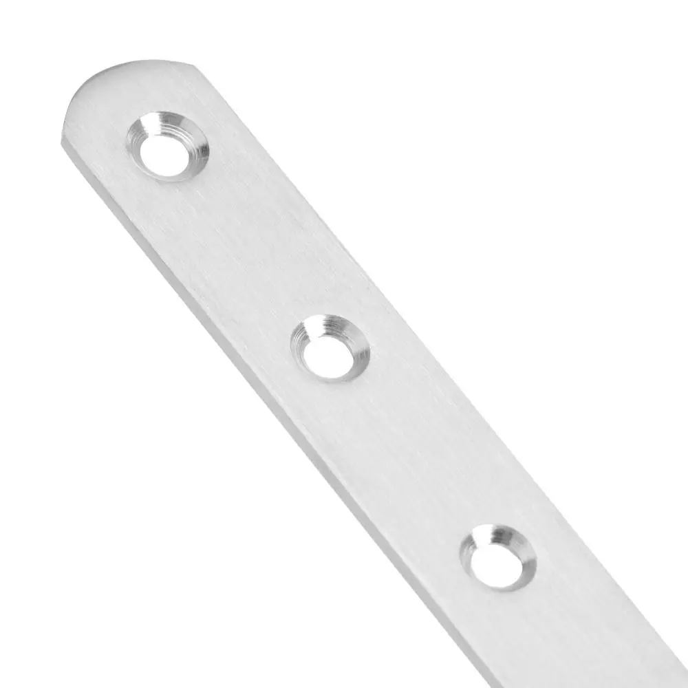 Furniture Hardware Angle Bracket Angled Furniture Hardware 10 Inch 8 Hole Stainless Steel Flat Mending Plate