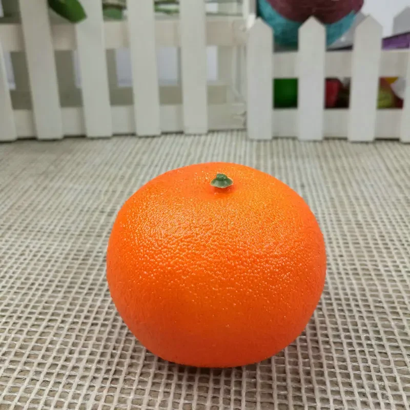 Decorative Foam Fake Fruit Apple Lemon Peach Orange DIY Home Decor