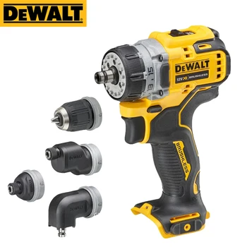 DEWALT DCD703 전기 드릴 드라이버, XTREME 12V 최대 브러시리스 무선 5 인 1 충전식 다기능 스크루 드라이버 베어 도구