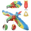 Simulated Bird Interactive Cat Toy Electric Hanging Eagle Flying Bird Cat Flying Bird Emitting Light Sound Grabbing Rope Pet Toy 4