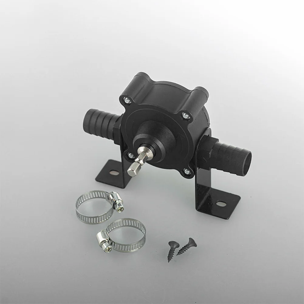 Electric Drill Pump Portable Mini Hand Liquid Transfer Pump Self-priming DC Pumping Machine Home Garden Outdoor Tool