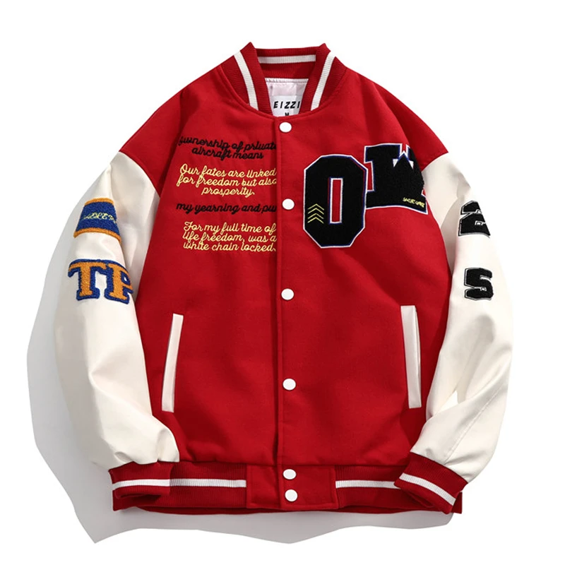 letter mens jacket