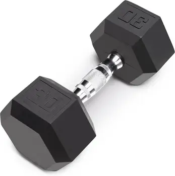 Rubber Dumbbell Pair 1
