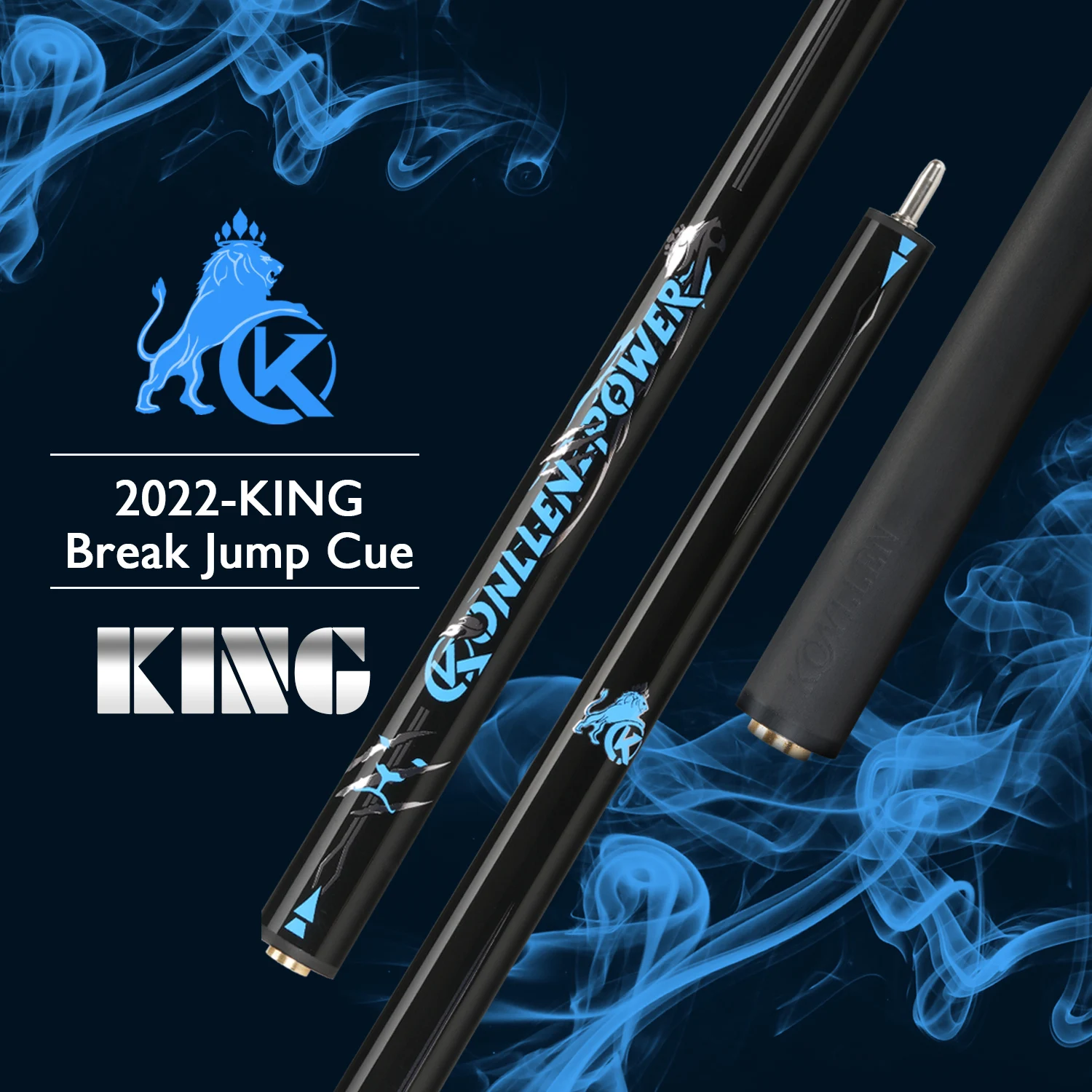 2023 Konllen Punch Jump Cue12.9mm 148cm Carbon Cue 3 Pieces Break Jump