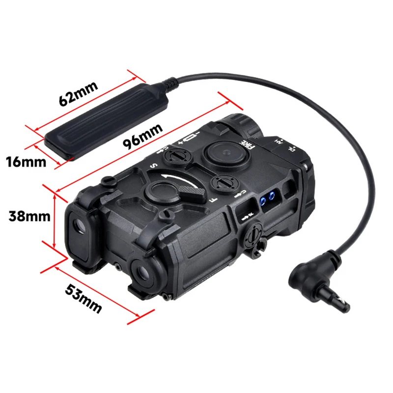 Tactical dual switch weaponlight 3