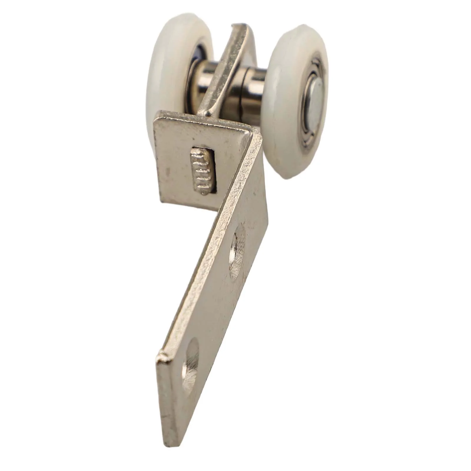 2/4 stücke Vorhang Schienen Riemenscheiben Schiebetür Riemenscheibe Hängen Track Flaschenzug Für Schiebetür Schränke Fenster Hardware – Detail 8