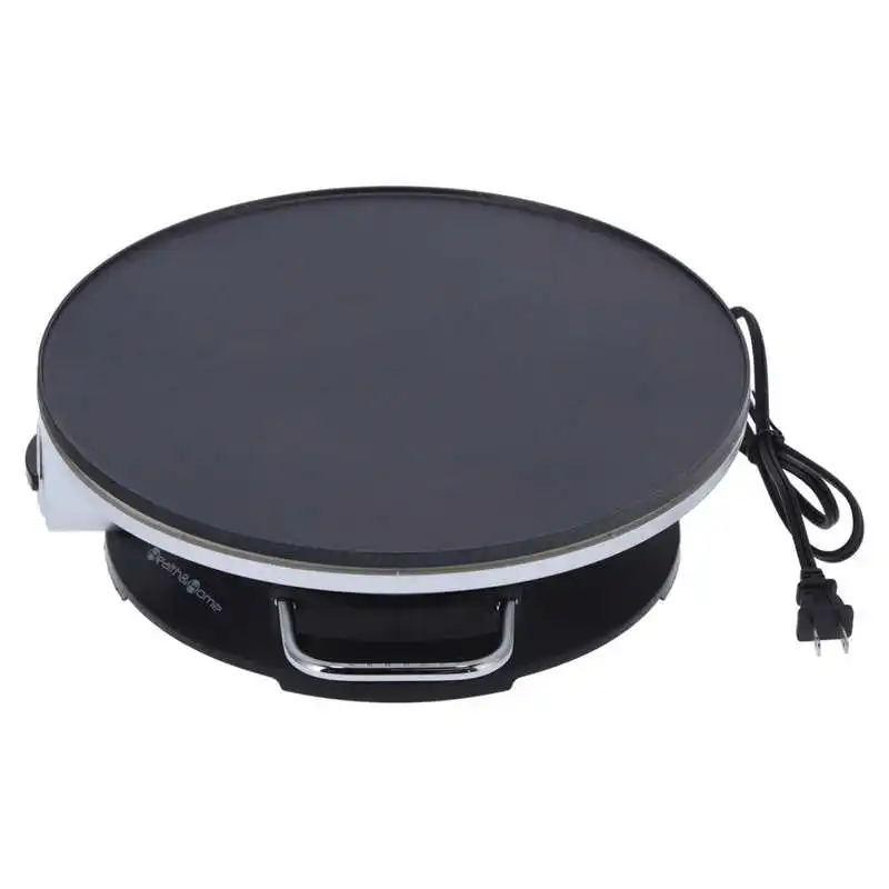 Electric Pancake Maker Small Non-Stick Electric Crepe Maker Kitchen Use US Plug 120V Crepe Maker Pancake Machine 3