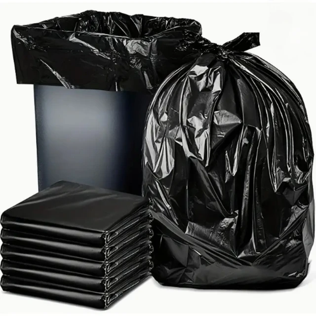 5PCS Large Garbage Bags Outdoor 53 Gallon Extra Large Trash Bags Black  Heavy Garbage Bags Thick Heavy Garbage Bag For Outdoor - AliExpress