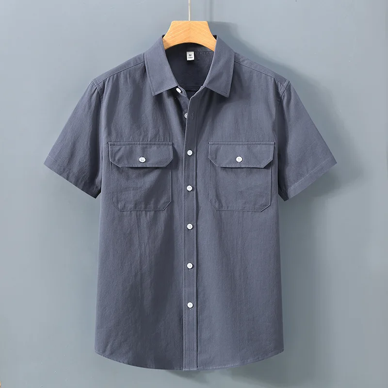 Luxury T Shirt Men Shirts High Quality Men's Cotton T-shirt Tiki Fashion T-shirts Man Free Shipping Clothing Blouses Social Polo