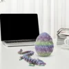 Mother'S Day Gift - 3D Printed Rose Dragon Egg, Rose Dragon Egg Gift for Mom, Articulated Dragon Crystal Dragon Egg 6