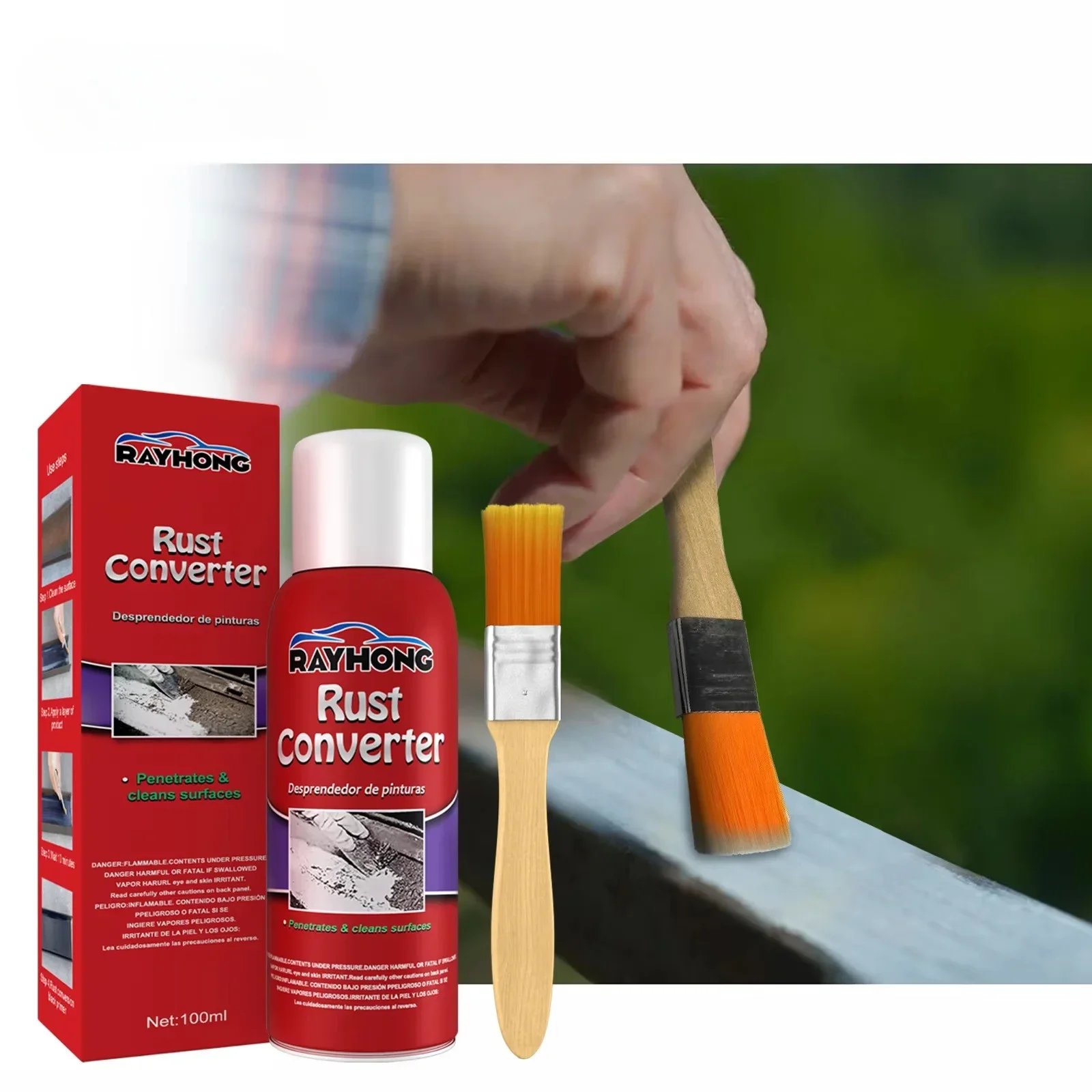 Water Based Metal Rust Remover Converter for Car Chassis