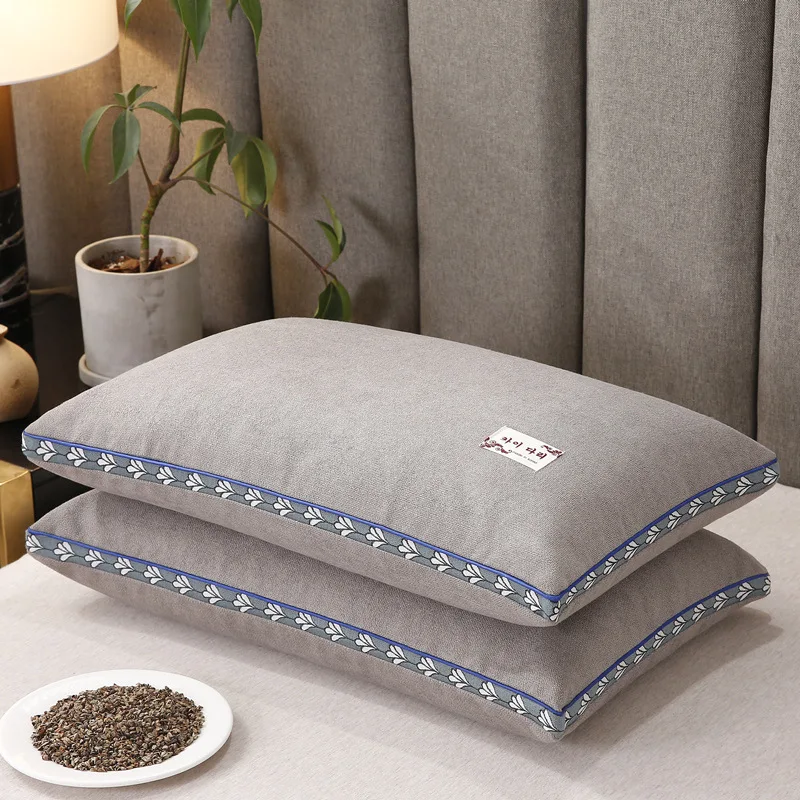 

The Whole Buckwheat Pillow Protects The Cervical Spine Sleep Pillow Bedding Buckwheat Shell Pillow Core