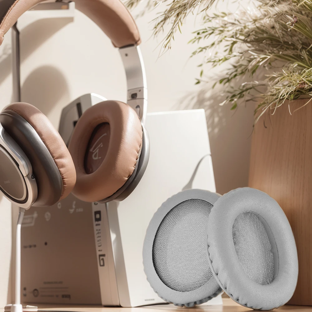 Ear Cups Parts Memory Foam Headphones Ear Pads Protein Leather Headset Ear Cushion for Kingston Hyperx Cloud 2 Stinger Core