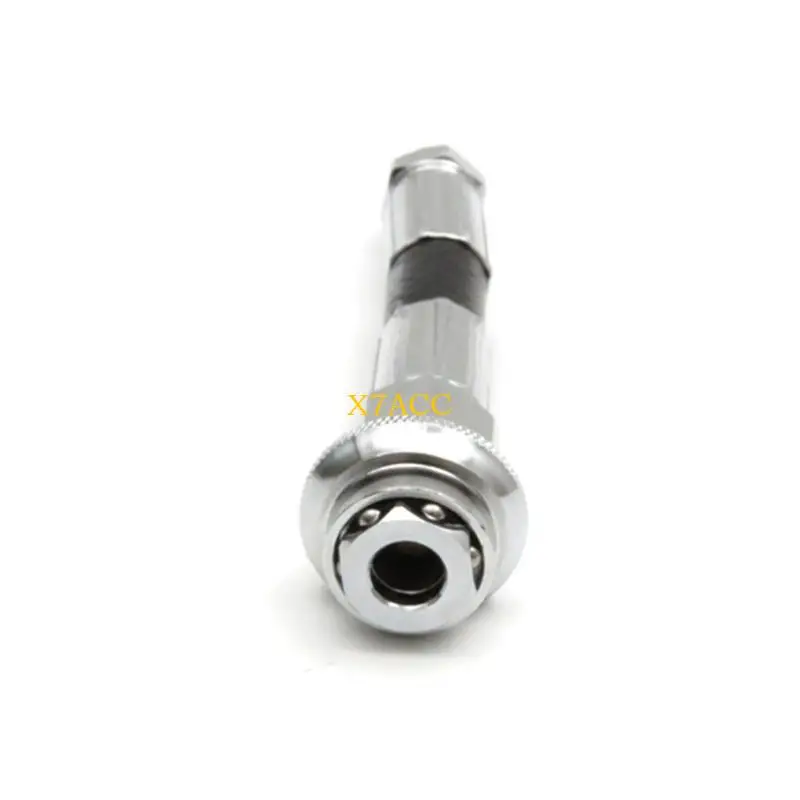 인플레이션 호스 교체용 X7AC 드라이 슈트 스레드 커넥터, 고무 슬리브가 있는 금속 피팅, 12mm 라인 크기, 암 엔드