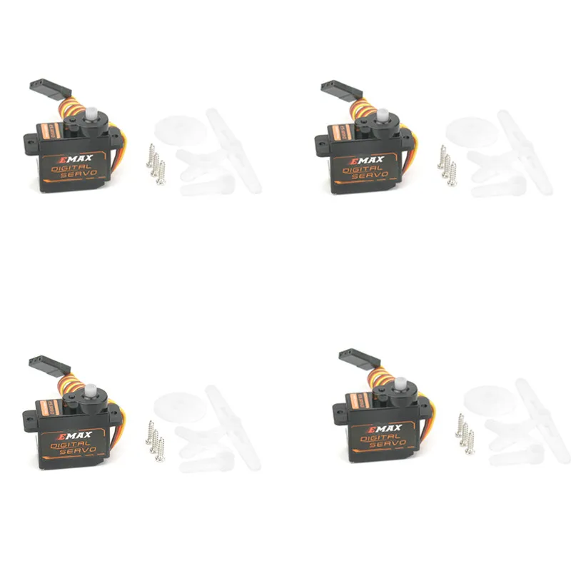 

4PCS Emax ES3059D 9g Servo digital actuator for RC model and robot PWM actuator Airplane Drone