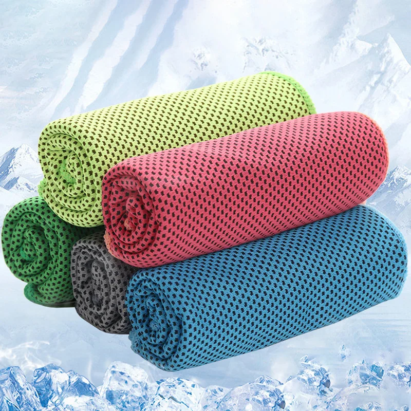 Sports Towel Fiber EVA Boxed Cool Sports Towels Outdoor Fitness Quick Drying Towels Sweat Absorption ice Towels Running Sports 3