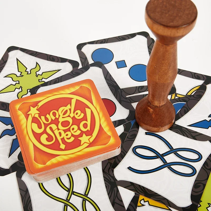 Board games board game jungle expansion run fast pair speed forest for family party fun kids Christmas gifts cards game