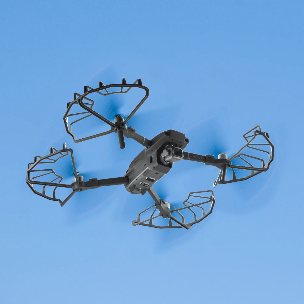 Propeller Guard for DJI Mavic 2 Pro/Zoom Drone Props Fully Enclosed Propeller Protector Wing Fan Cover for Mavic 2 Accessory Drone Accessories Propeller Protector