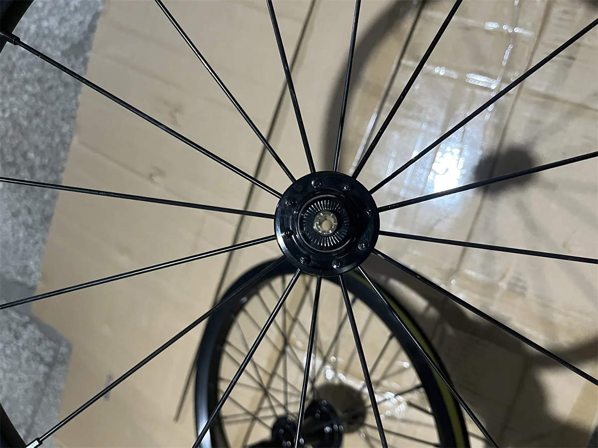 ブロンプトン用990g Aceoffix 1～3スピード ブラックホイール