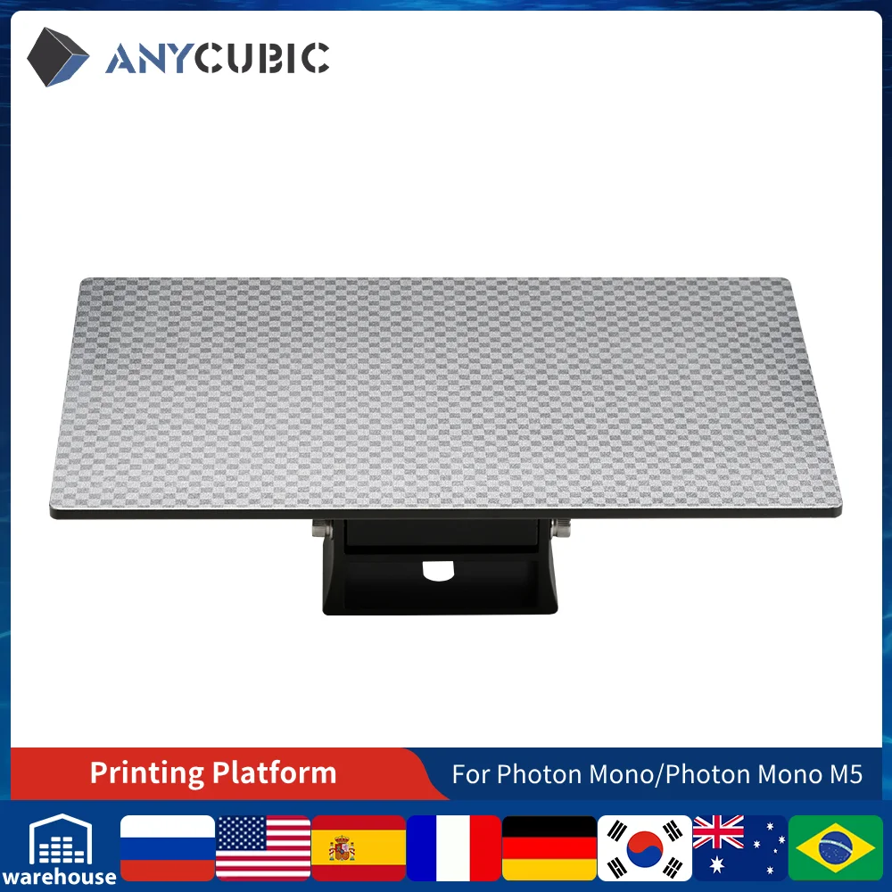 Parti Della Stampante 3D Anycubic Piattaforma Di Stampa Originale Per Photon Mono/Photon Mono M5/Photon M3/Photon M3 Max/Photon Mono 2
