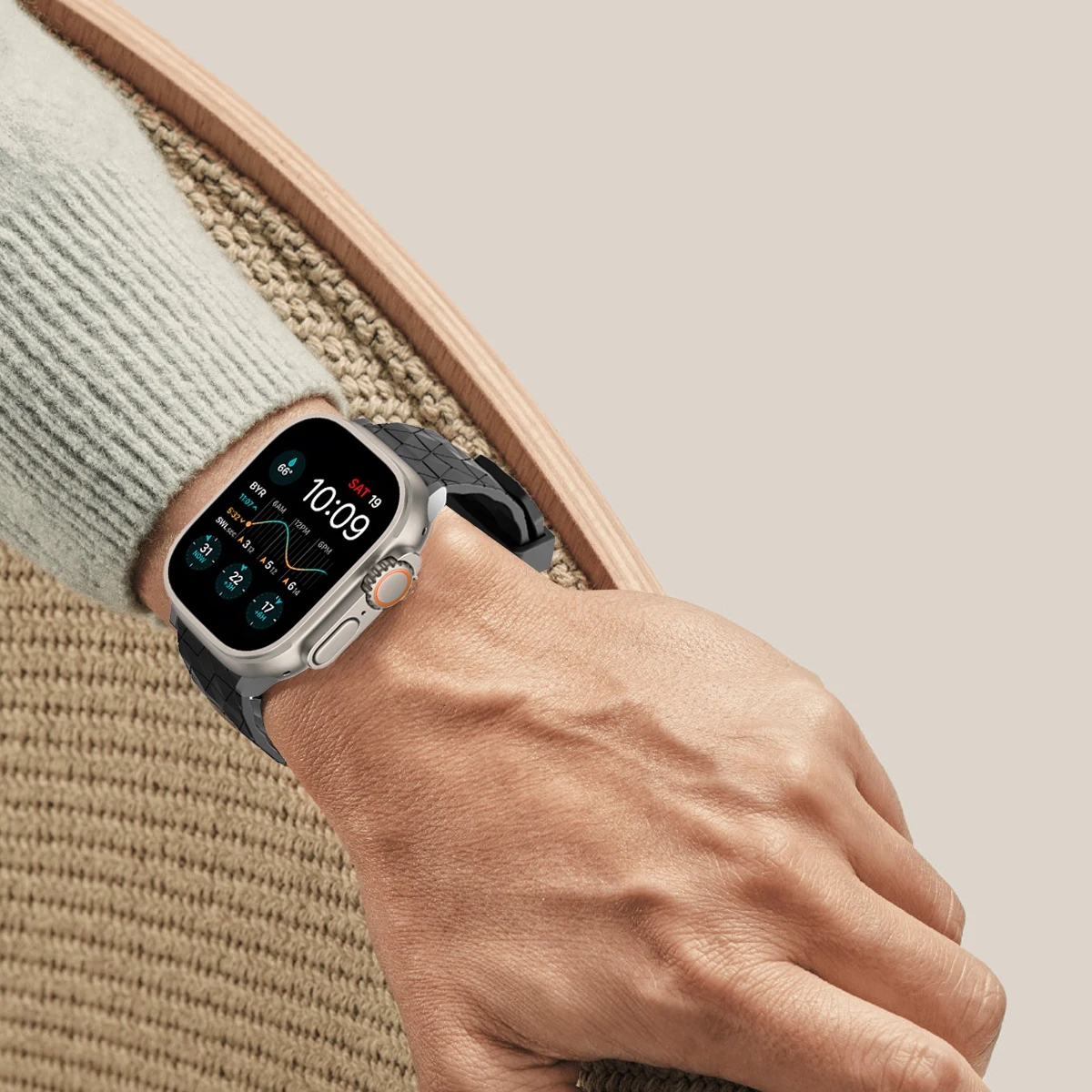 รูปสินค้า สายซิลิโคน Apple Watch ยืดหยุ่น ใส่สบาย หลายขนาด