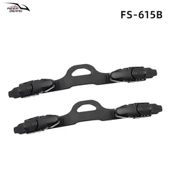 Adjustable Scuba Diving Fin Straps with Buckles (1 Pair) - L (1 Pair of B straps)