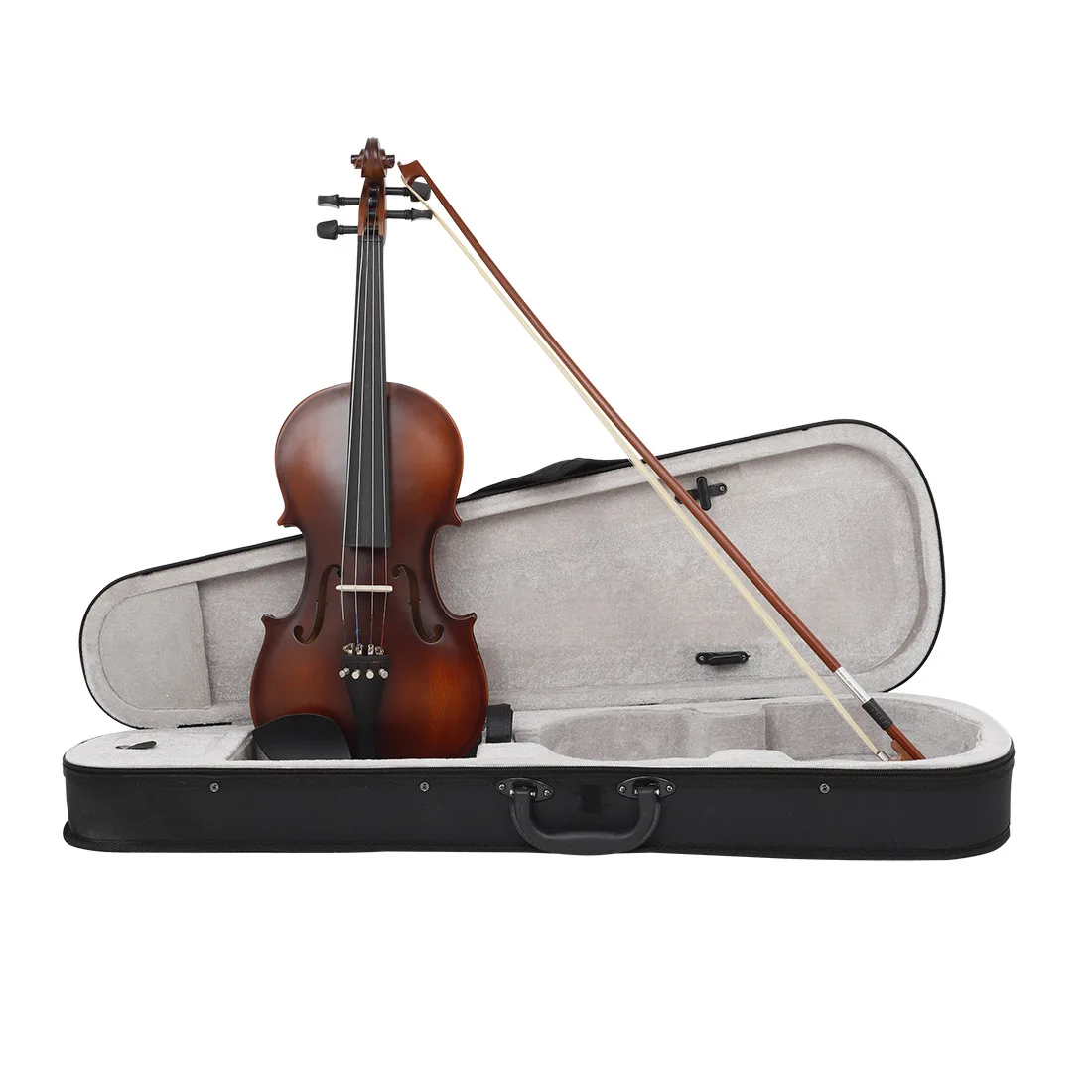 

Antique Violin All Solid Wood Professional Acoustic Violin 4/4 Ebony Violino Hand-craft Musical Instrument