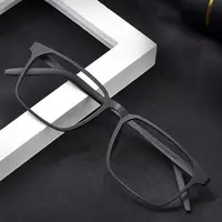 Lunettes de lecture multifocales progressives classiques en titane pur pour hommes, Anti-lumière bleue, presbytes, plein cadre, haute qualité 1.5 4