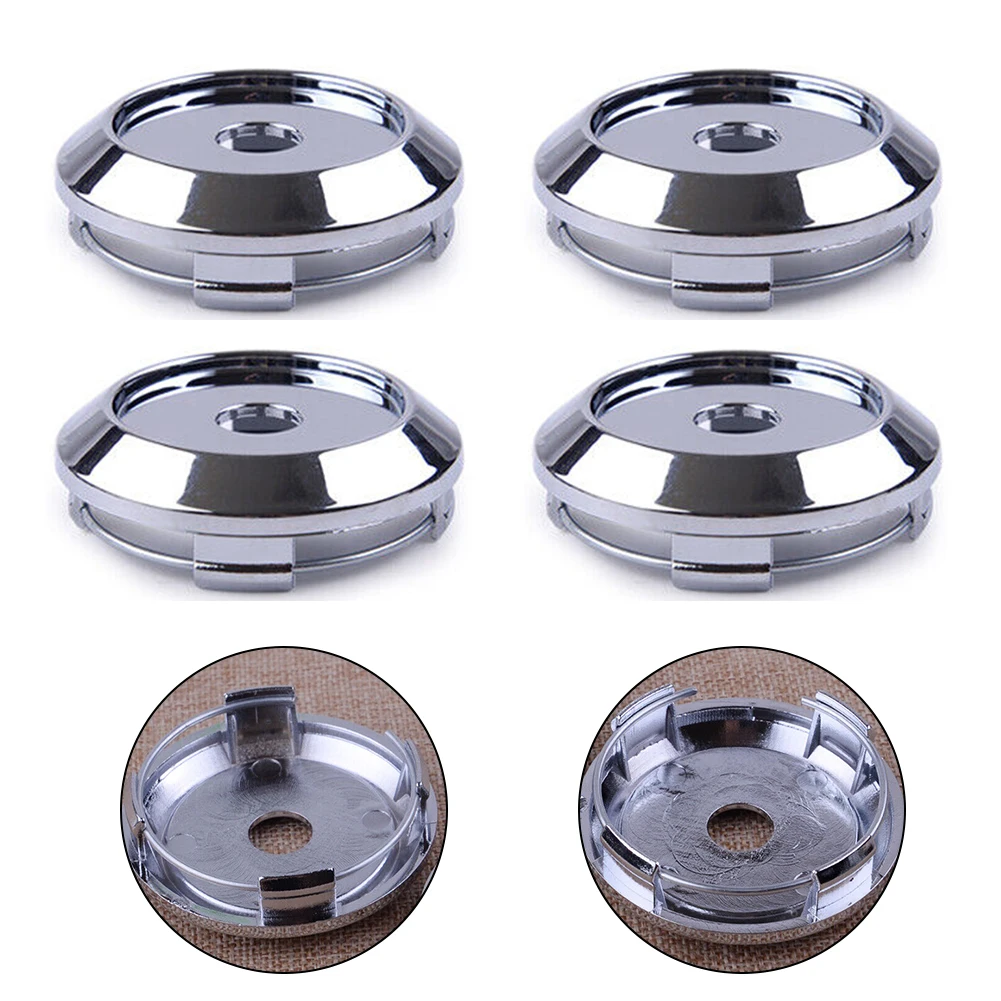 ABS 플라스틱 범용 자동차 휠 센터 캡 교체, 자동차 액세서리, 60mm 내경 64mm 외경