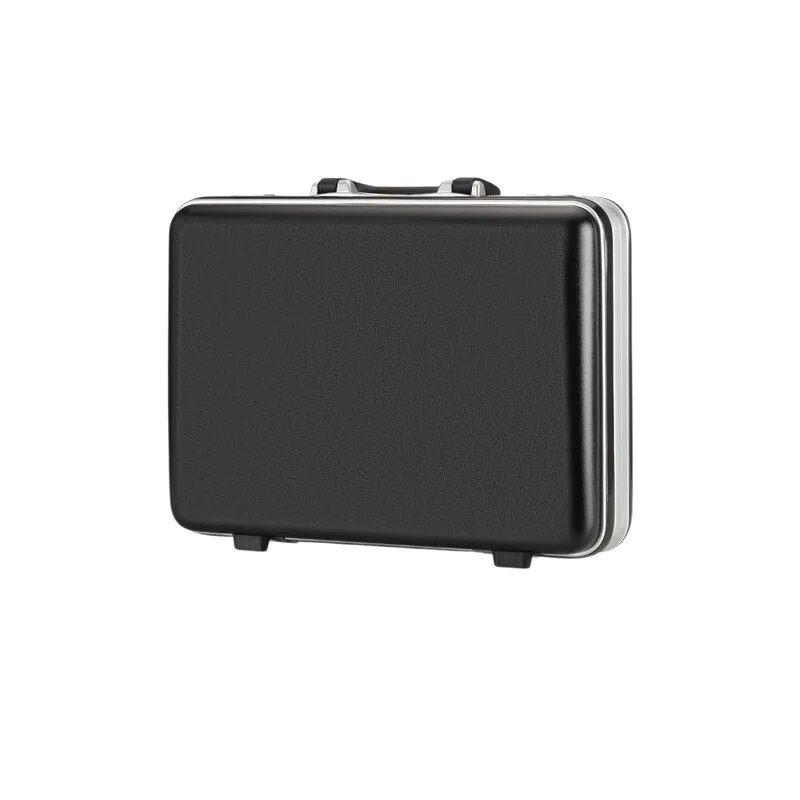 Aluminum Frame Hard Shell Business Laptop Briefcase - Anti-Theft Password Lock Portable Computer Bag for Travel