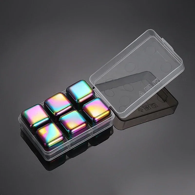 Reusable Whiskey Stones Stainless Steel Ice Cubes Quick-Freeze Wine Cooler Food Grade Metal Pellets Beer Cooler Bar Accessories image 41