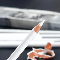 3-Piece White Charcoal Pencil Set For Artists - Smooth, Soft & Medium Tip For Sketching, Highlighting & Blending Colored Pencil 2