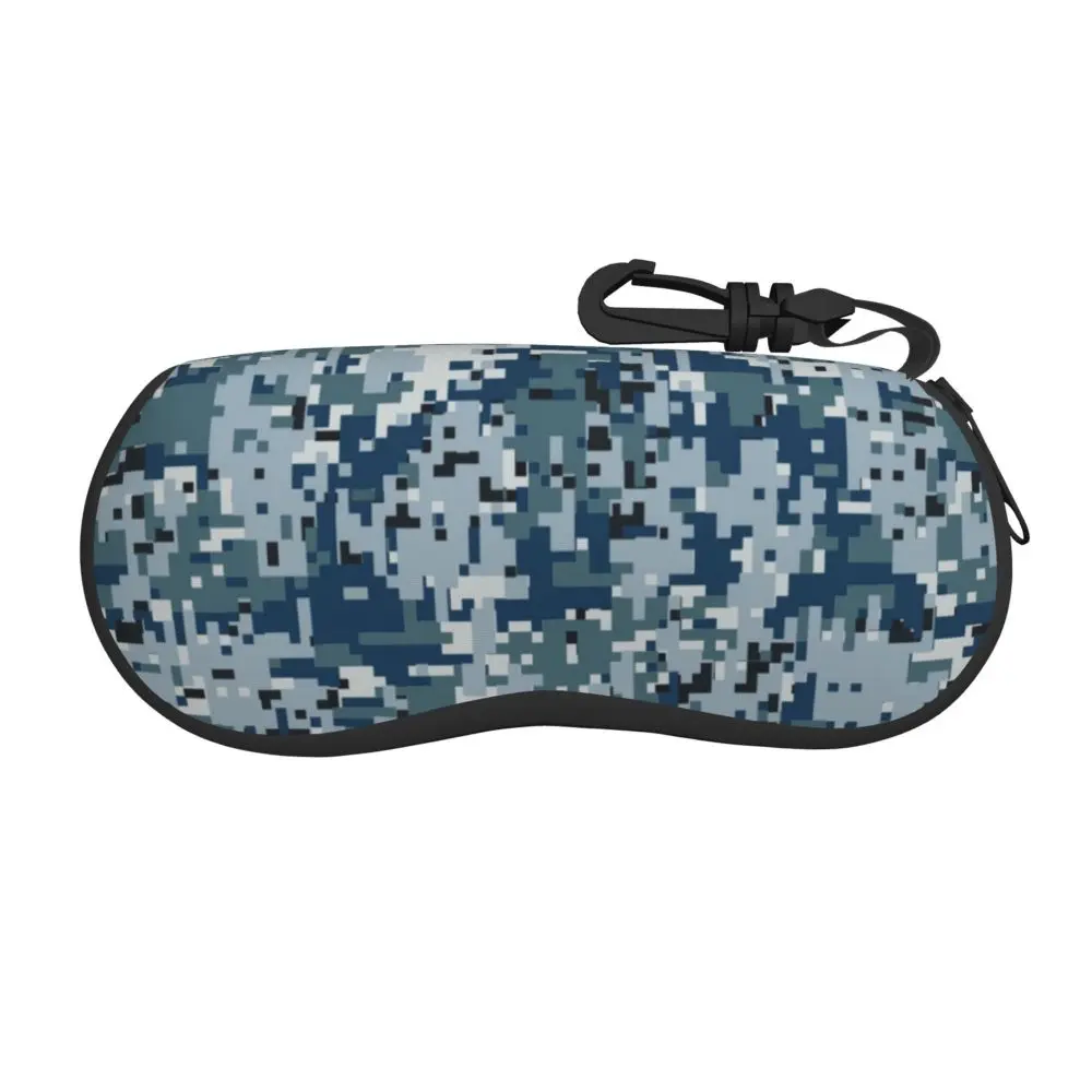 Benutzerdefinierte Flecktarn Camo Sonnenbrille Soft Case Neopren Reißverschluss Camouflage Shell Brillenetui Schutzbox für Brillen – Detail 24