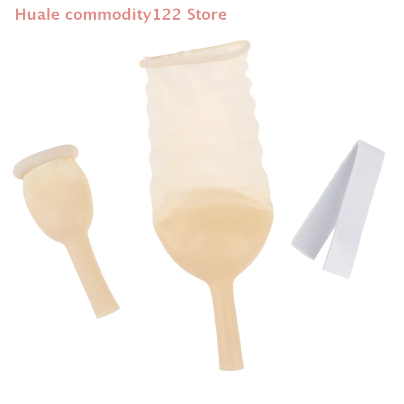 1pcs Male Condom Catheter Men's Urinal Disposable External Catheter Medical Sterilized Latex Urine Collection Sleeve 20/25/30mm