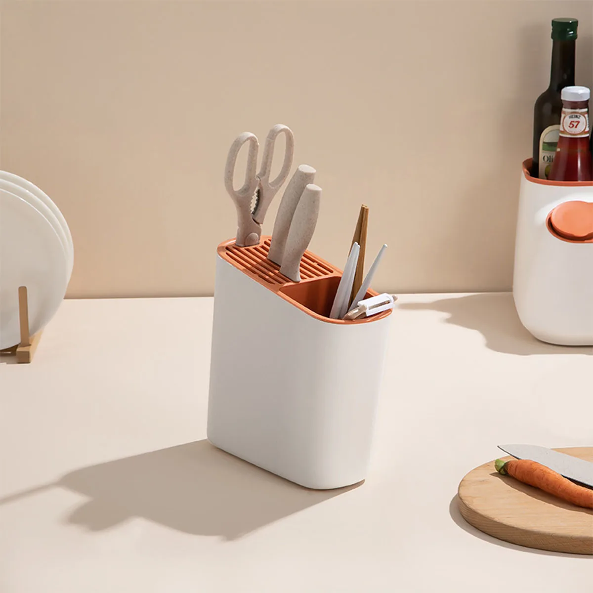 Multifunctional Kitchen Cutlery Rack