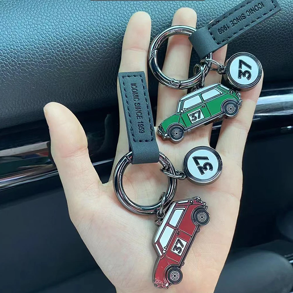 Stylish Metal Key Ring Case Cover with Keychain Buckle - Fashionable Accessory Holder
