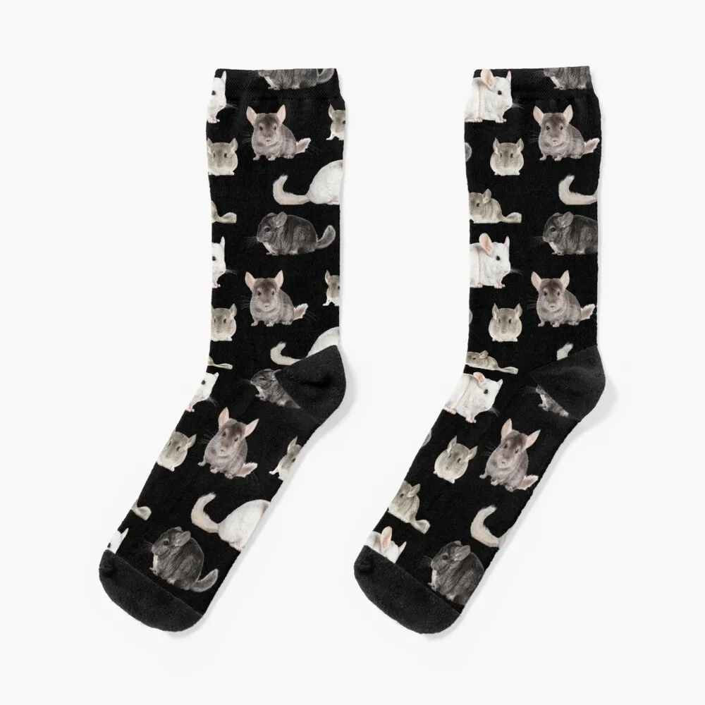 

Chinchilla Sticker Pack Socks compression loose winter gifts designer Socks For Man Women's