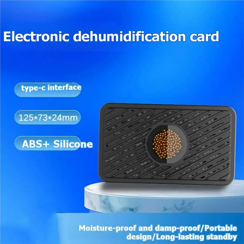 L22A-재사용 가능한 제습기 DSLR 현미경용 전자 수분 흡수 카드 방습 케이스 카메라 액세서리